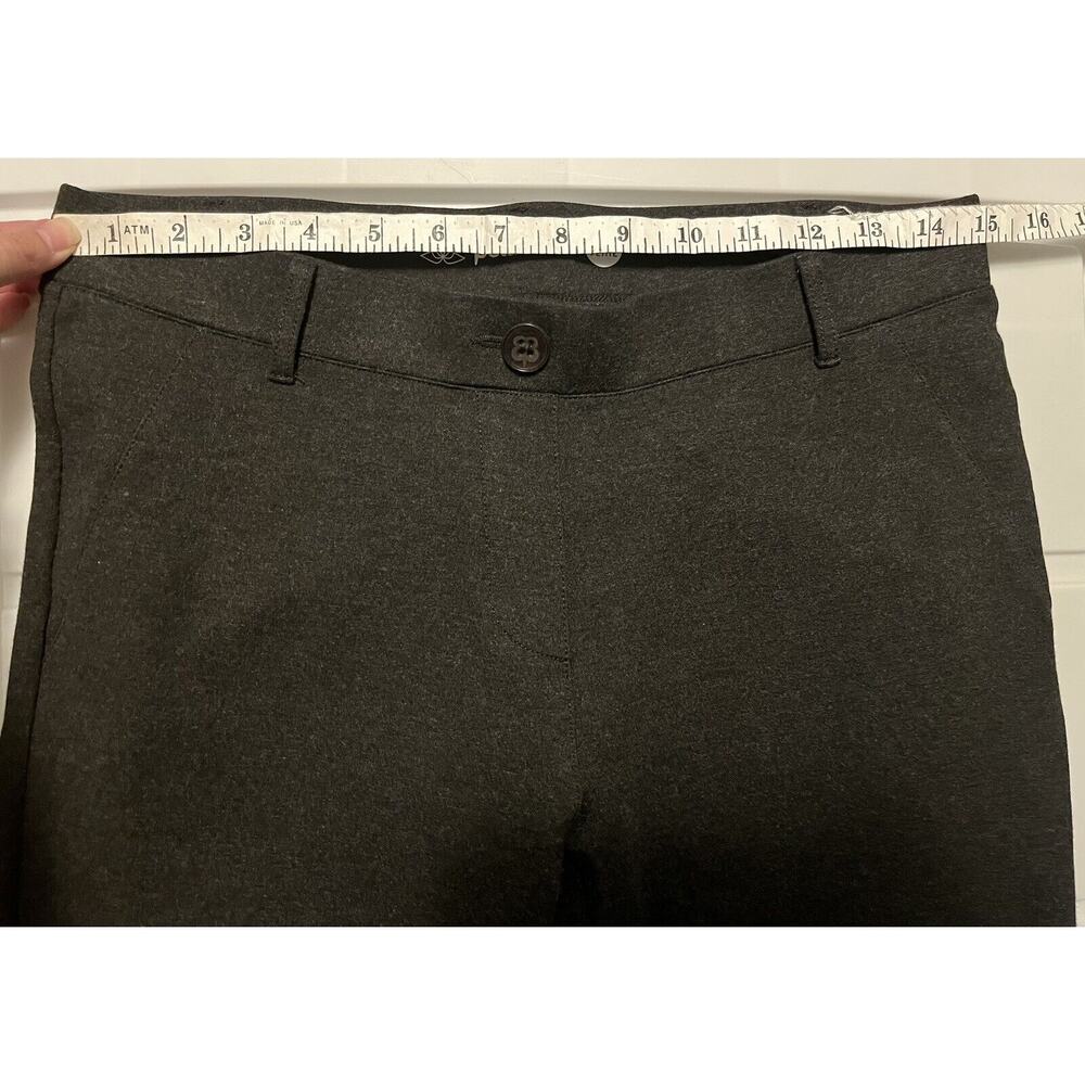 Betabrand Charcoal Skinny Leg Yoga Dress Pants Womens Sz Medium Petite W1166-CH - Picture 6 of 8